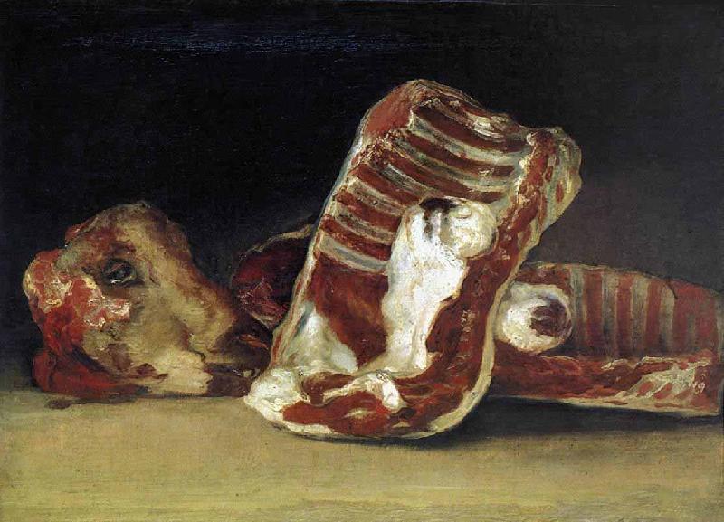 Francisco de Goya A Butchers Counter Germany oil painting art